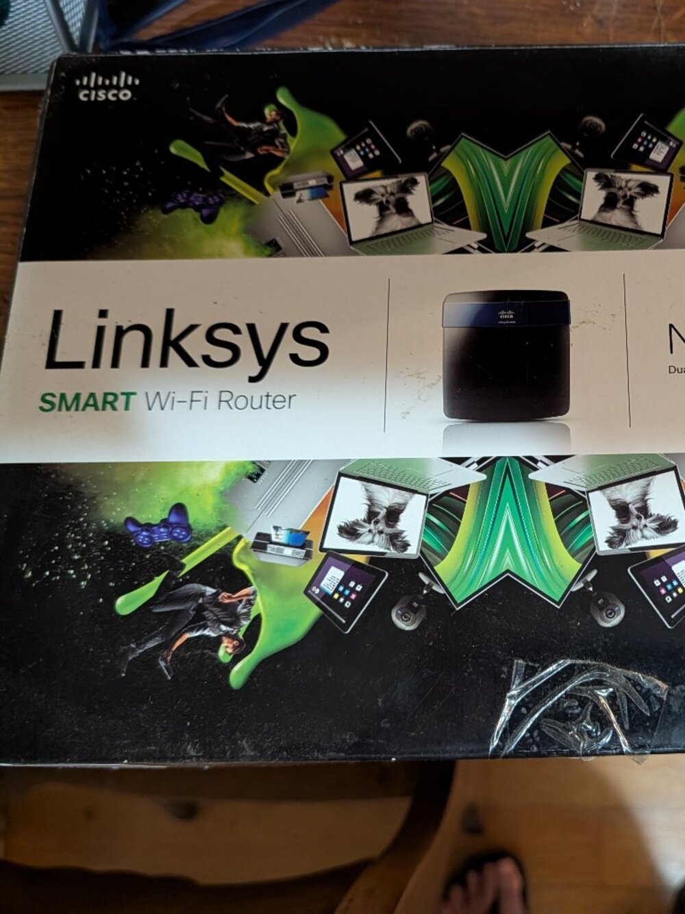 Linksys Smart Wi-Fi Router N750 Dual Band 300+450